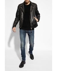 AllSaints - 'Milo' Biker Jacket - Lyst