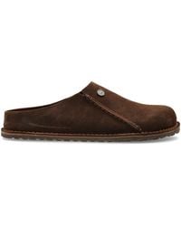 Birkenstock - 'Zermatt Premium Suede' Slippers - Lyst