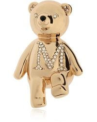 Max Mara - Bear-Shaped Brooch - Lyst