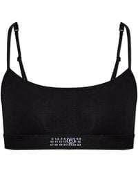 MM6 by Maison Margiela - Logo Bra - Lyst