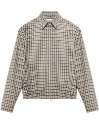 Ferragamo - Plaid Pattern Jacket - Lyst