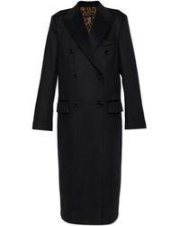 Dolce & Gabbana - Cashmere Coat With A Single Vent - Lyst