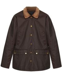 Rag & Bone - Jacket With Corduroy Collar - Lyst