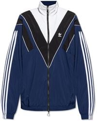 adidas Originals - Jacket With Stand-Up Collar - Lyst