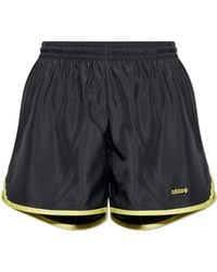 adidas Originals - Shorts With Embroidered Logo - Lyst