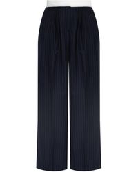 Officine Generale - Wool Trousers, - Lyst