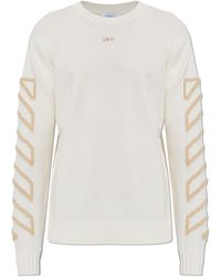 Off-White c/o Virgil Abloh - Wool Sweater - Lyst