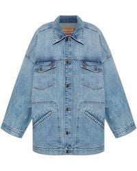DIESEL - "De-Lin" Denim Jacket - Lyst