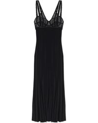 Dolce & Gabbana - Strappy Dress With Lace Inserts - Lyst
