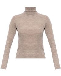 Max Mara - Wool Turtleneck Sweater 'Cavallo' - Lyst
