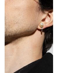 Saint Laurent - Single Clip-on Earring, - Lyst