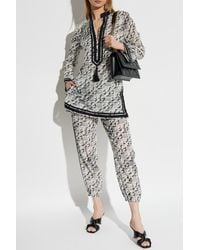 Tory Burch - Tunic With Print - Lyst