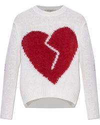 AllSaints - Sweater 'Pulower Luvheart' - Lyst