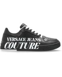 Versace Jeans Couture - Sports Shoes With Printed Logo - Lyst