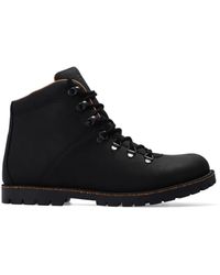 Birkenstock Bend Mid Leather Boots in Black for Men | Lyst Canada