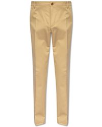 Versace - Pleat-front Trousers, - Lyst