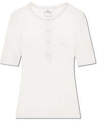 Courreges - Top Made Of Combined Materials - Lyst