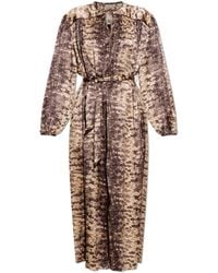 Isabel Marant - Silk Dress "Luada" - Lyst