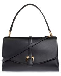 Ferragamo - Leather Handbag - Lyst