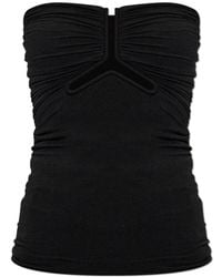 Rick Owens - Top With Exposed Shoulders - Lyst