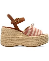Chloé - Wedge Sandals "Isla" - Lyst