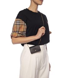 Burberry Jessie Card Case Crossbody Bag - Black