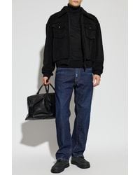 DSquared² - Wool Turtleneck With Embroidered Logo - Lyst