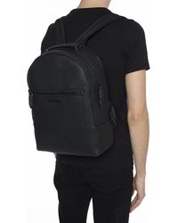 Ferragamo - Backpack With Metal Logo - Lyst