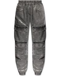 DIESEL - 'd-mirt-s' Cargo Jeans, - Lyst
