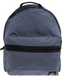 Stone Island - Backpack With Logo Patch - Lyst