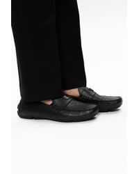emporio armani moccasins