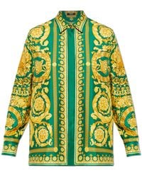 Versace - Silk Shirt - Lyst
