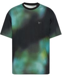 Y-3 - T-Shirt With Printed Logo - Lyst