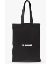Jil Sander - Tote Bag With Logo Print - Lyst