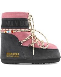 Moon Boot - Snow Boots 'X Gir Icon Low Suede Beads' - Lyst