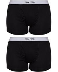 Tom Ford - 2-Pack Of Cotton Boxers With Logo - Lyst