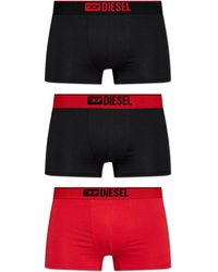 DIESEL - Three-Pack Of Boxer Briefs 'Umbx-Damienthreepack' - Lyst