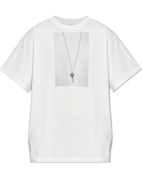 MM6 by Maison Margiela - T-Shirt With Print - Lyst