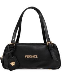 Versace - Leather Shoulder Bag - Lyst