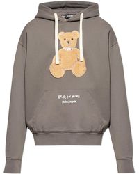 Palm Angels - Sweatshirt With A Distinctive Teddy Bear Motif - Lyst