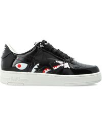 A Bathing Ape - Sports Shoes With Logo - Lyst
