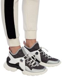 Moncler Branded Sneakers Grey