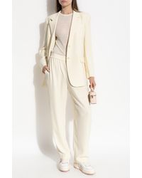 Theory - Blazer With Open Lapels - Lyst