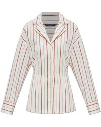 Dolce & Gabbana - Shirt With Stripe Pattern - Lyst