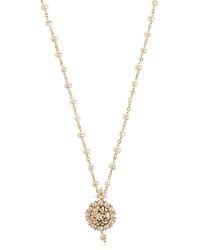 Dolce & Gabbana - Necklace With Pearls - Lyst
