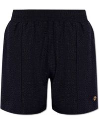 Casablancabrand - Shorts With Textured Pattern, - Lyst