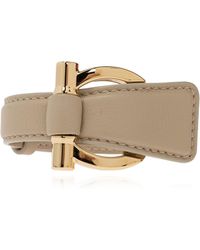 Ferragamo - Leather Bracelet - Lyst