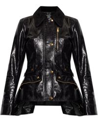 McQueen - Leather Jacket - Lyst