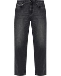 Emporio Armani - Jeans With Tapered Legs - Lyst