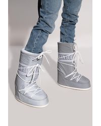 Moon Boot 'classic Reflex' Snow Boots - Gray